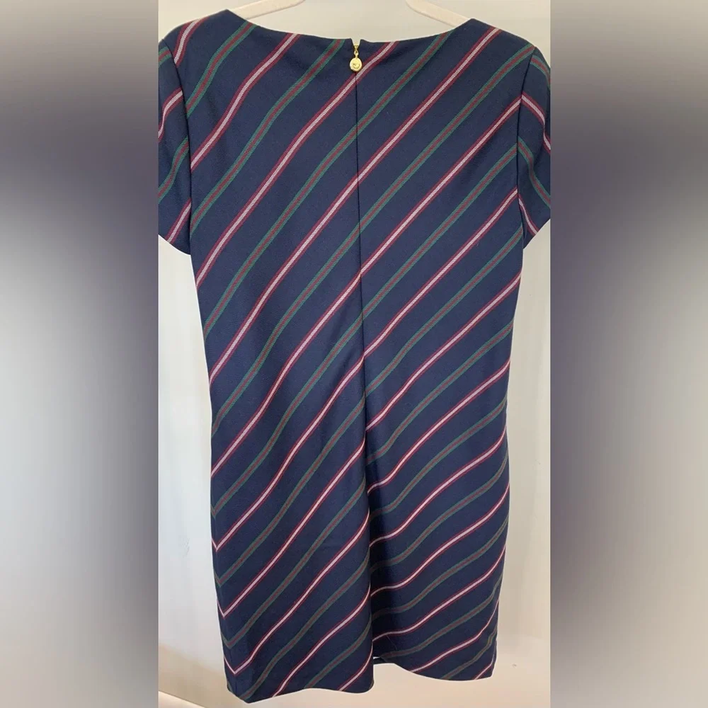 Brooks Brothers Red Fleece Striped Dress - Picture 5 of 9